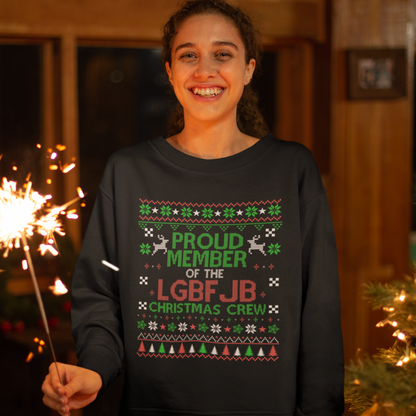 LGBFJB Christmas Crew Sweater (Unisex)