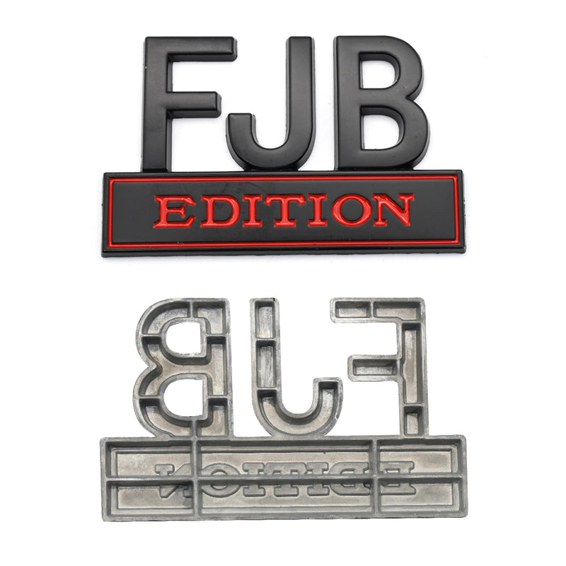 FJB Edition Fender Badge Emblem