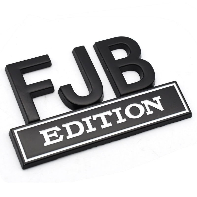 FJB Edition Fender Badge Emblem