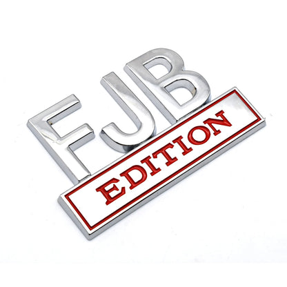 FJB Edition Fender Badge Emblem