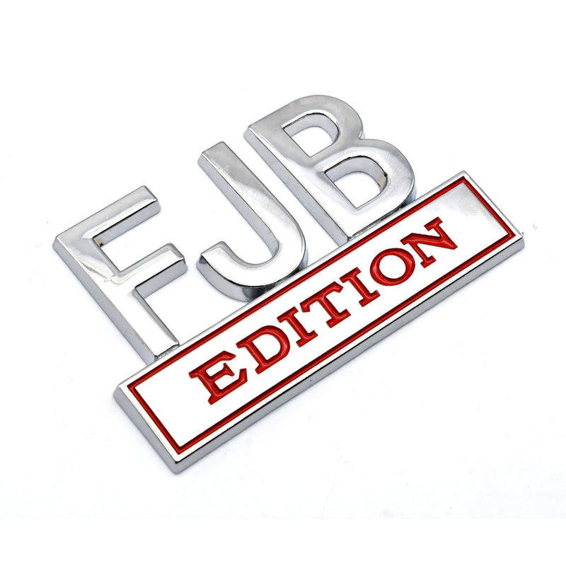 FJB Edition Fender Badge Emblem