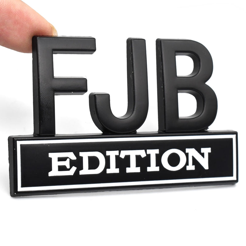 FJB Edition Fender Badge Emblem