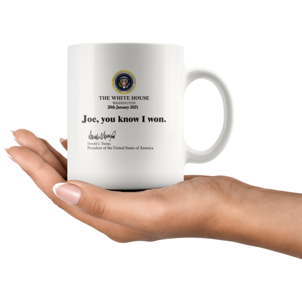 Joe You Know I Won Mug (Bundle Of 3) - Black Friday Deal