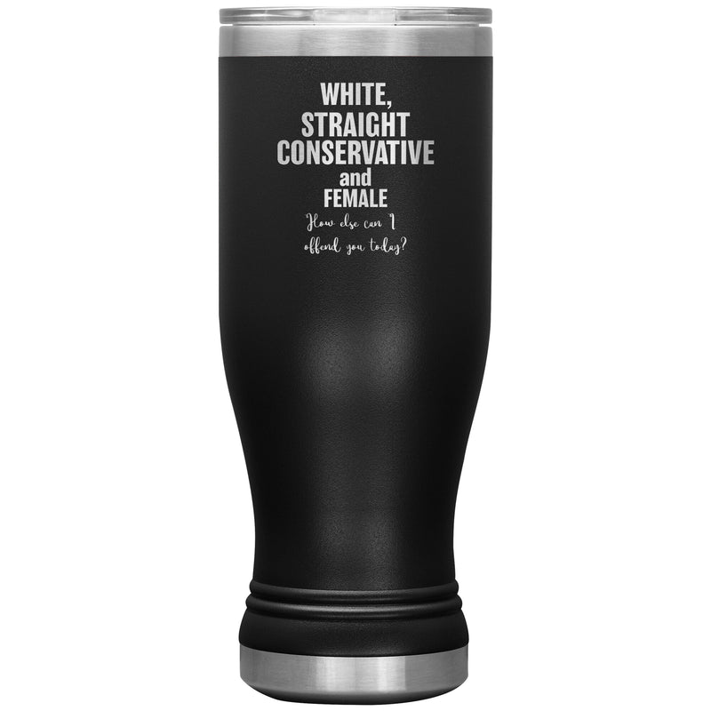 White Straight Conservative Female Tumbler