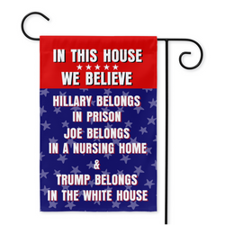 In This House Yard Flag