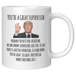 You're A Great Supervisor Mug