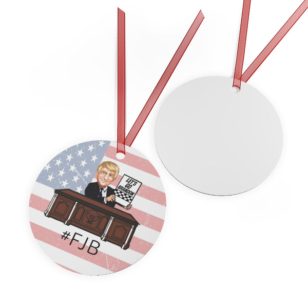 FJB Trump Christmas Ornament