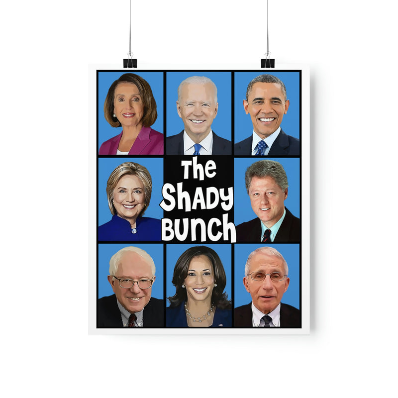 The Shady Bunch Poster