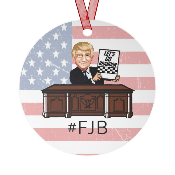 FJB Trump Christmas Ornament