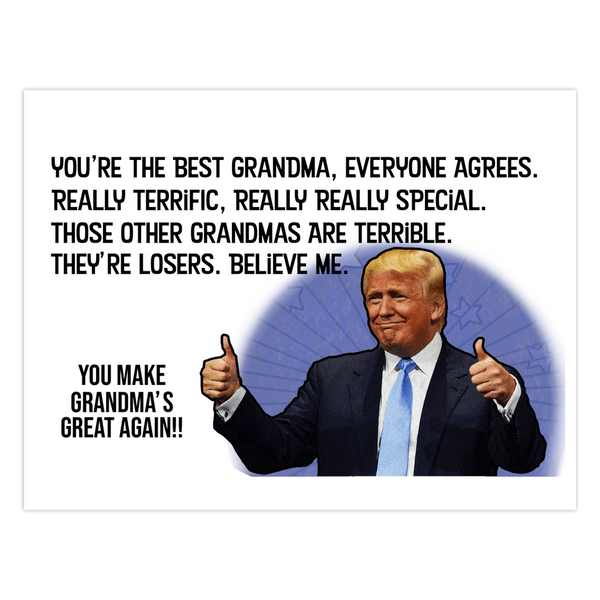 You're The Best Grandma Card - Card For Mom