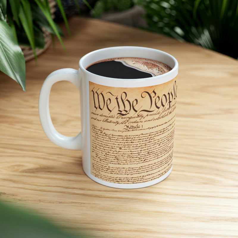 We The People Wrap Around Mug
