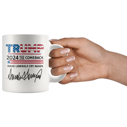 Trump 2024 The Comeback Mug