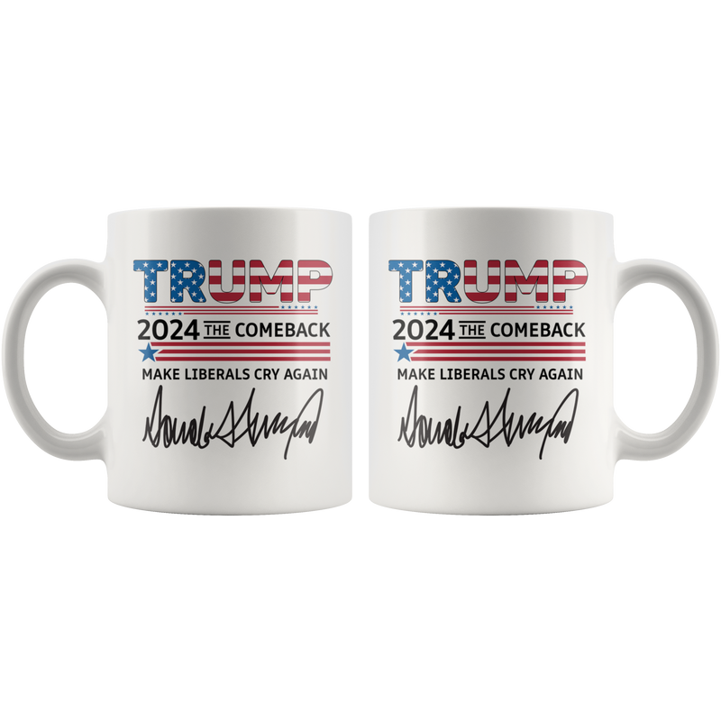 Trump 2024 The Comeback Mug UnitedPatriot