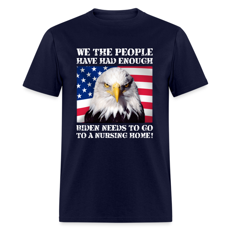 We People Have Had Enough T-Shirt - navy