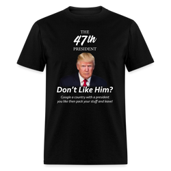 The 47th President T-Shirt - black