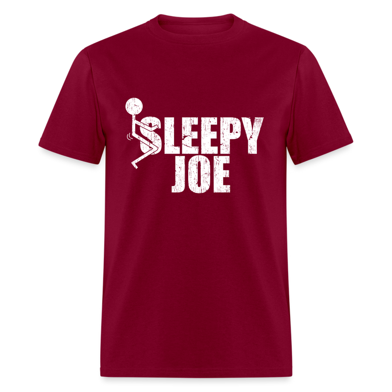 Sleepy Joe T-Shirt - burgundy