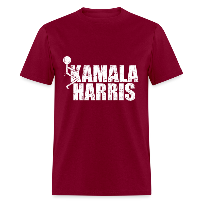 F Kamala Harris T-Shirt - burgundy