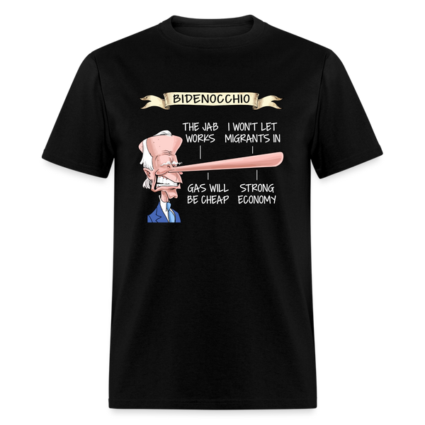 The Bidenocchio T-Shirt - black