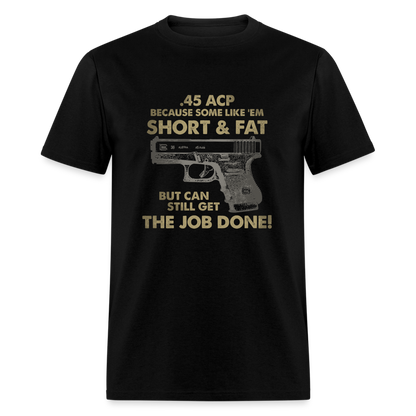 Short & Fat T-Shirt - black
