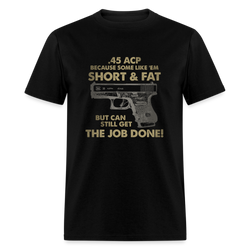 Short & Fat T-Shirt - black
