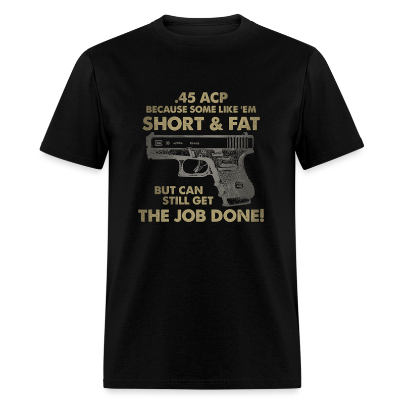Short & Fat T-Shirt - black