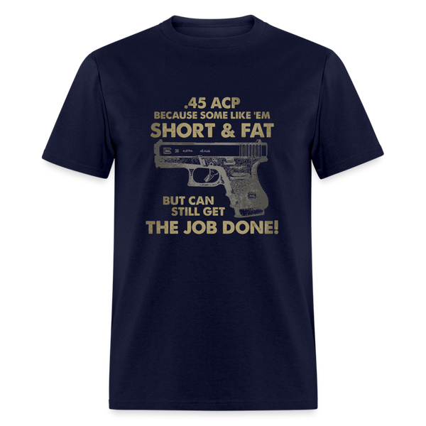Short & Fat T-Shirt - navy