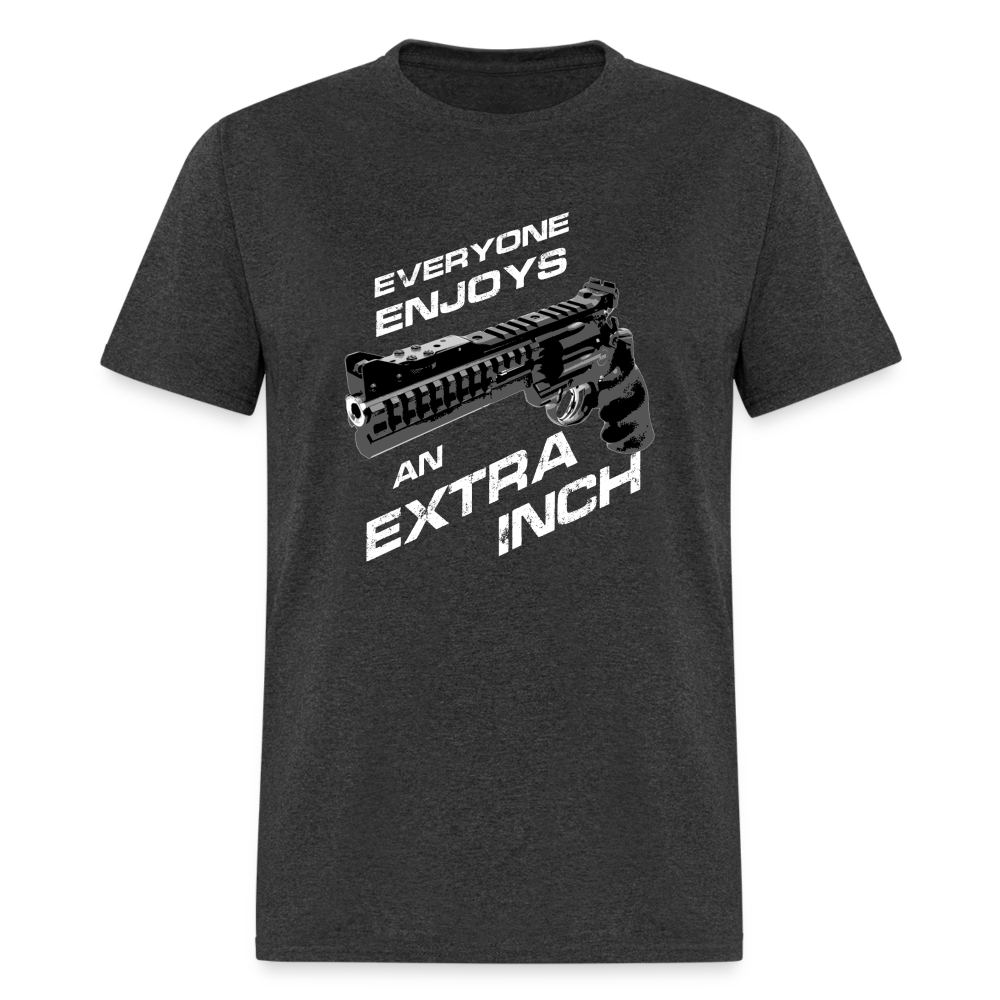 Extra Inch T-Shirt - heather black