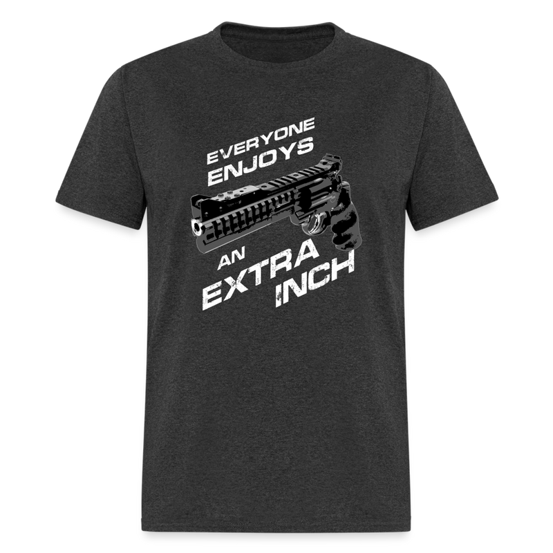 Extra Inch T-Shirt - heather black