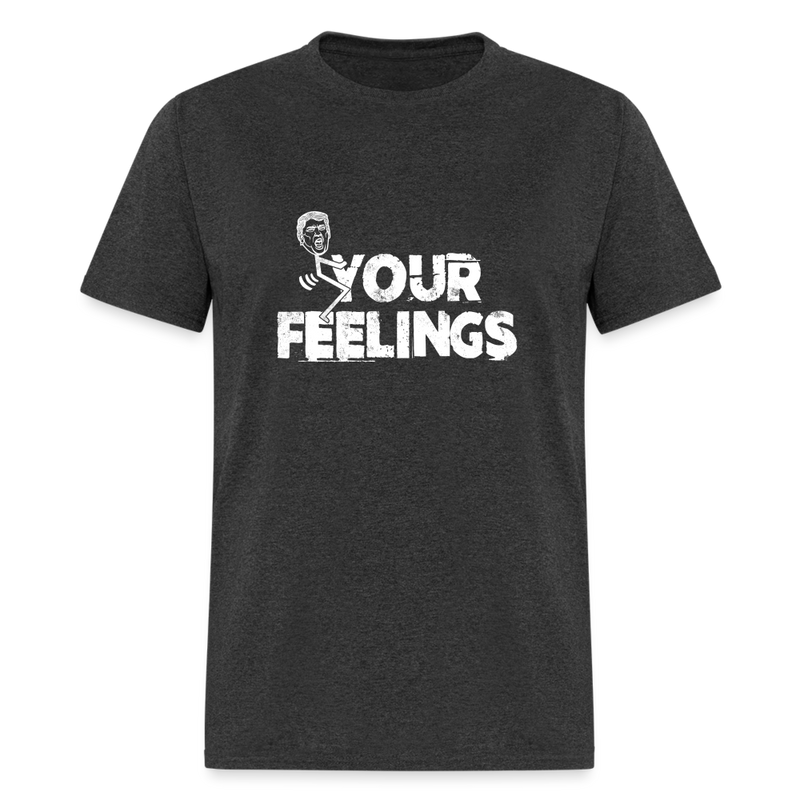 F-Your Feelings Trump T-Shirt - heather black