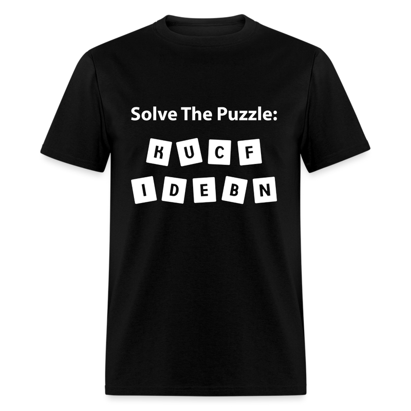Solve the Puzzle T-Shirt - black