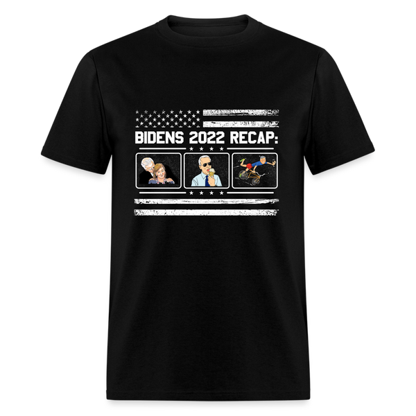 Bidens 2022 Recap T-Shirt - black