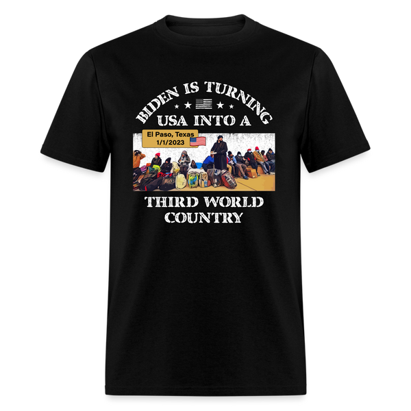Biden Is Turning USA T-Shirt - black