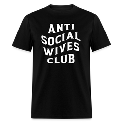 Anti Social Wives Club T-Shirt - black