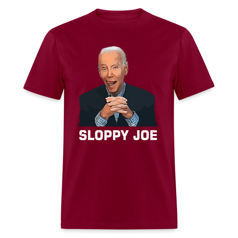 Sloppy Joe T-Shirt - burgundy