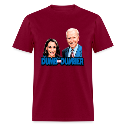 Dumb and Dumber T-Shirt - burgundy