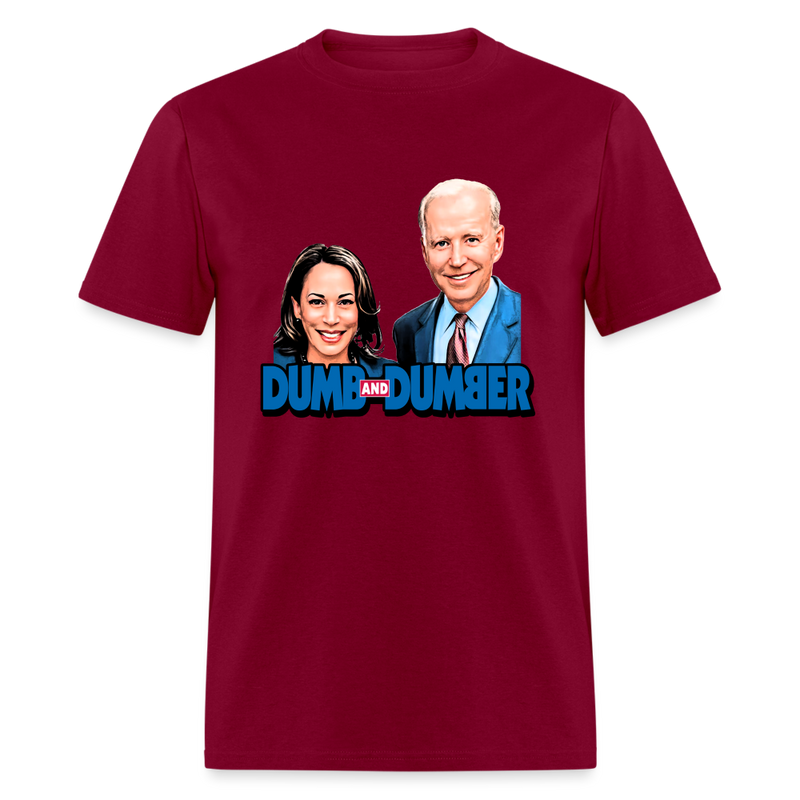 Dumb and Dumber T-Shirt - burgundy