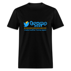 Make Twitter Funny Again T-Shirt - black