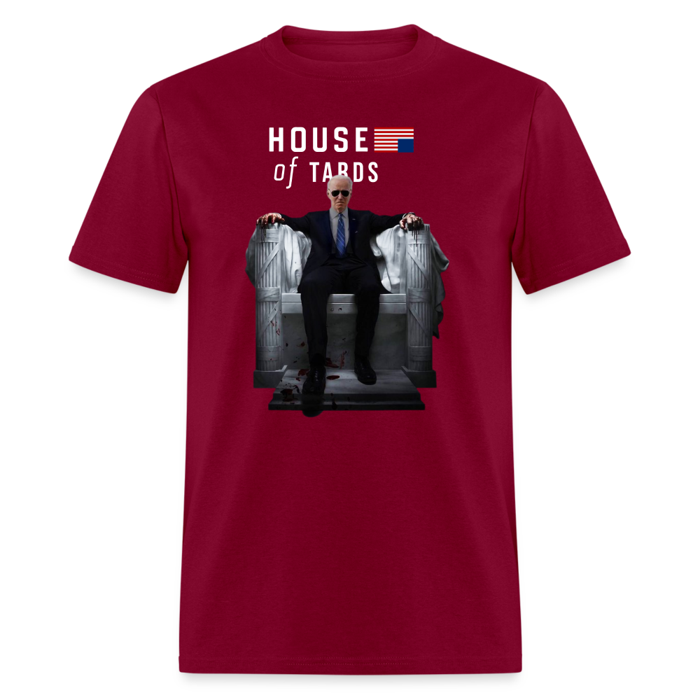 House of Tards T-Shirt - burgundy
