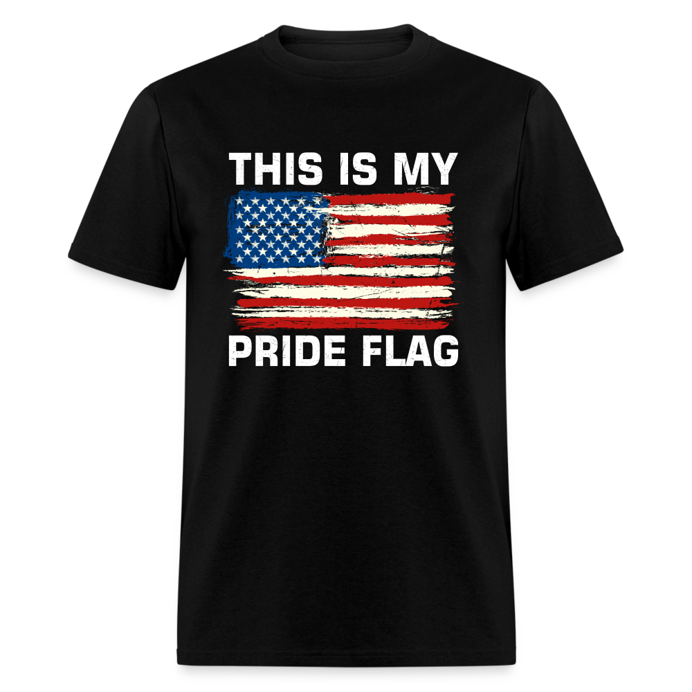 This is My Pride Flag T-Shirt - black