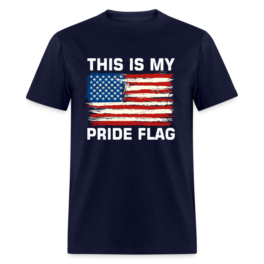 This is My Pride Flag T-Shirt - navy