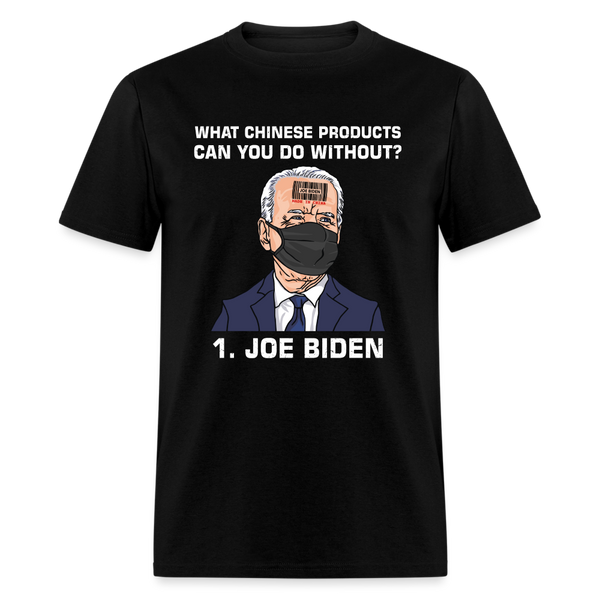 What Chinese Products Can You Do Without T-Shirt - black