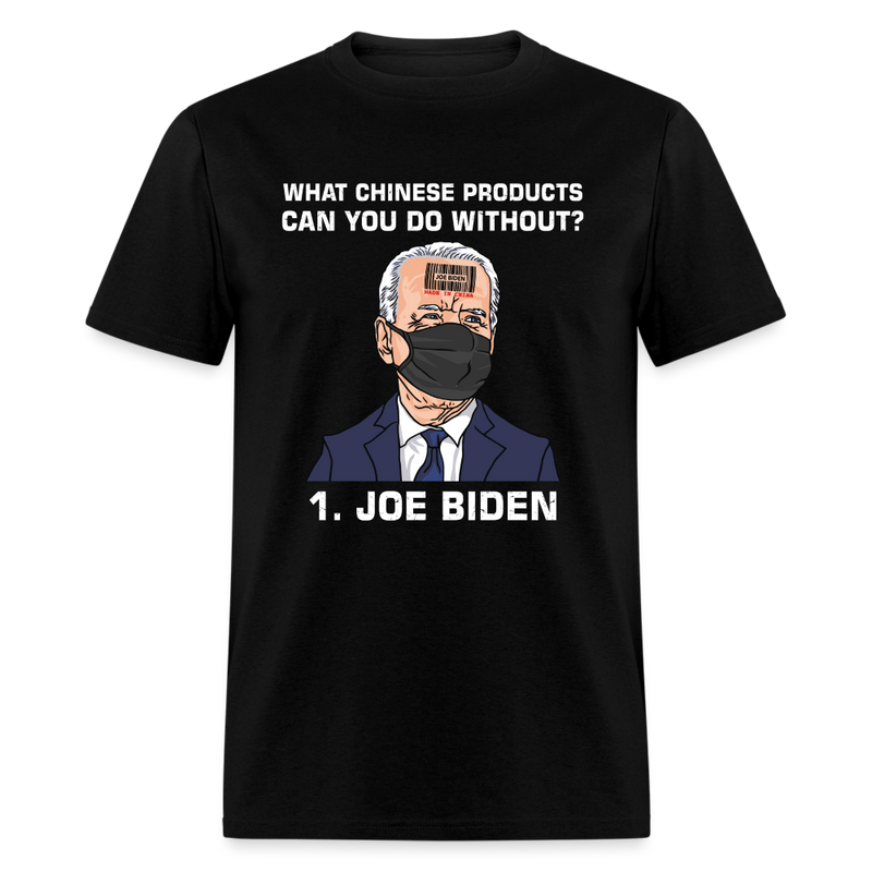 What Chinese Products Can You Do Without T-Shirt - black