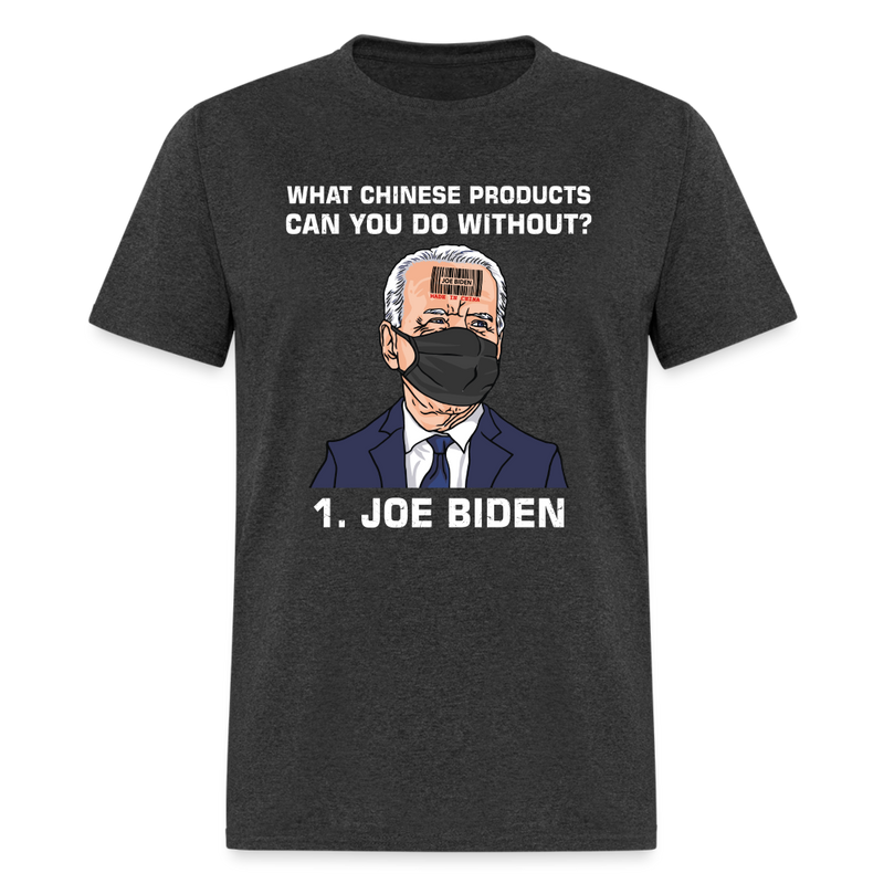 What Chinese Products Can You Do Without T-Shirt - heather black
