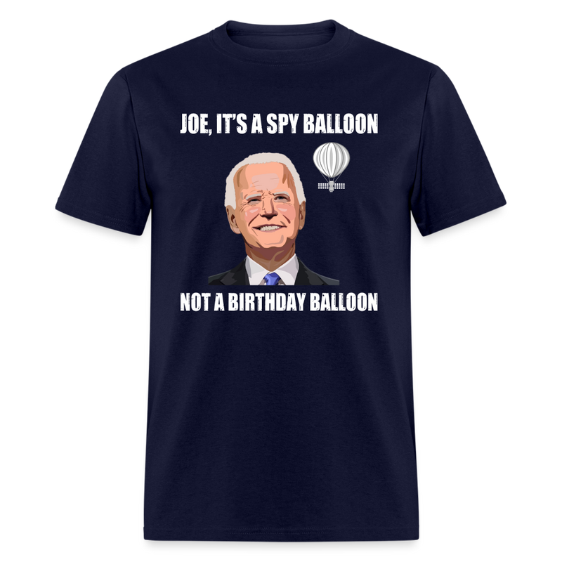 Joe, It's a Spy Balloon T-Shirt - navy