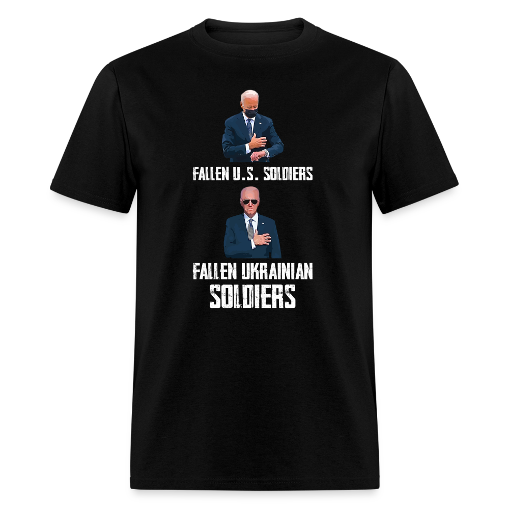 Fallen U.S. Soldiers T-Shirt - black