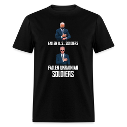 Fallen U.S. Soldiers T-Shirt - black