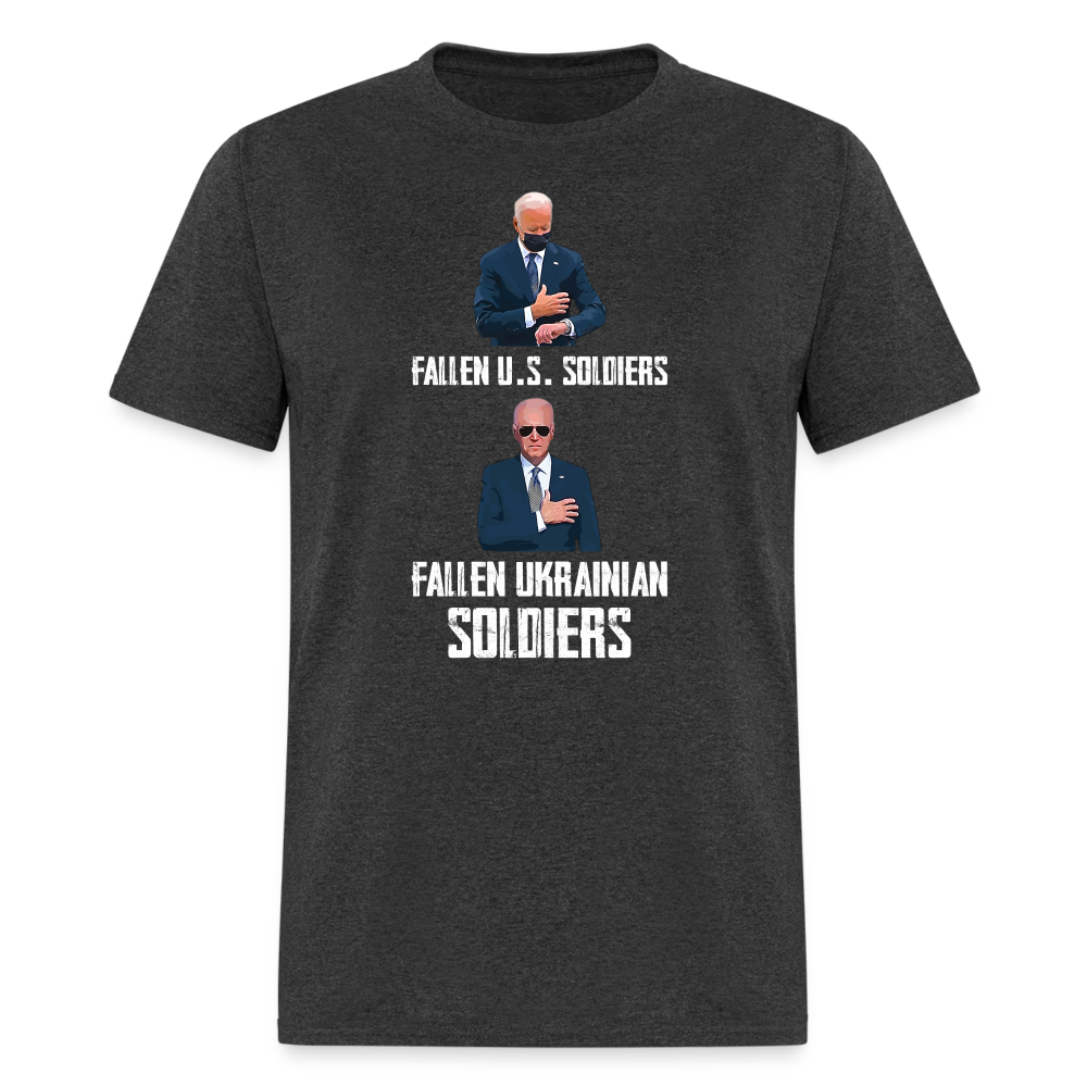 Fallen U.S. Soldiers T-Shirt - heather black