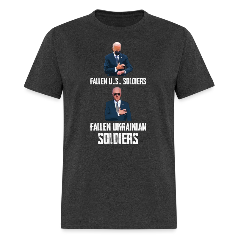 Fallen U.S. Soldiers T-Shirt - heather black