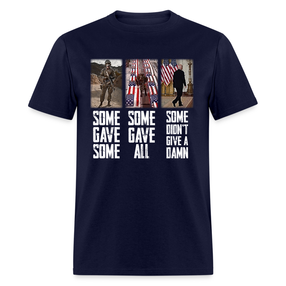 Some Don't Give a Damn T-Shirt - navy