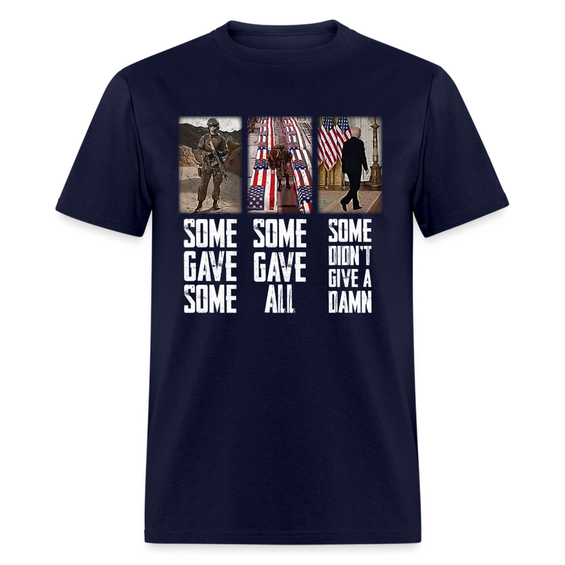 Some Don't Give a Damn T-Shirt - navy